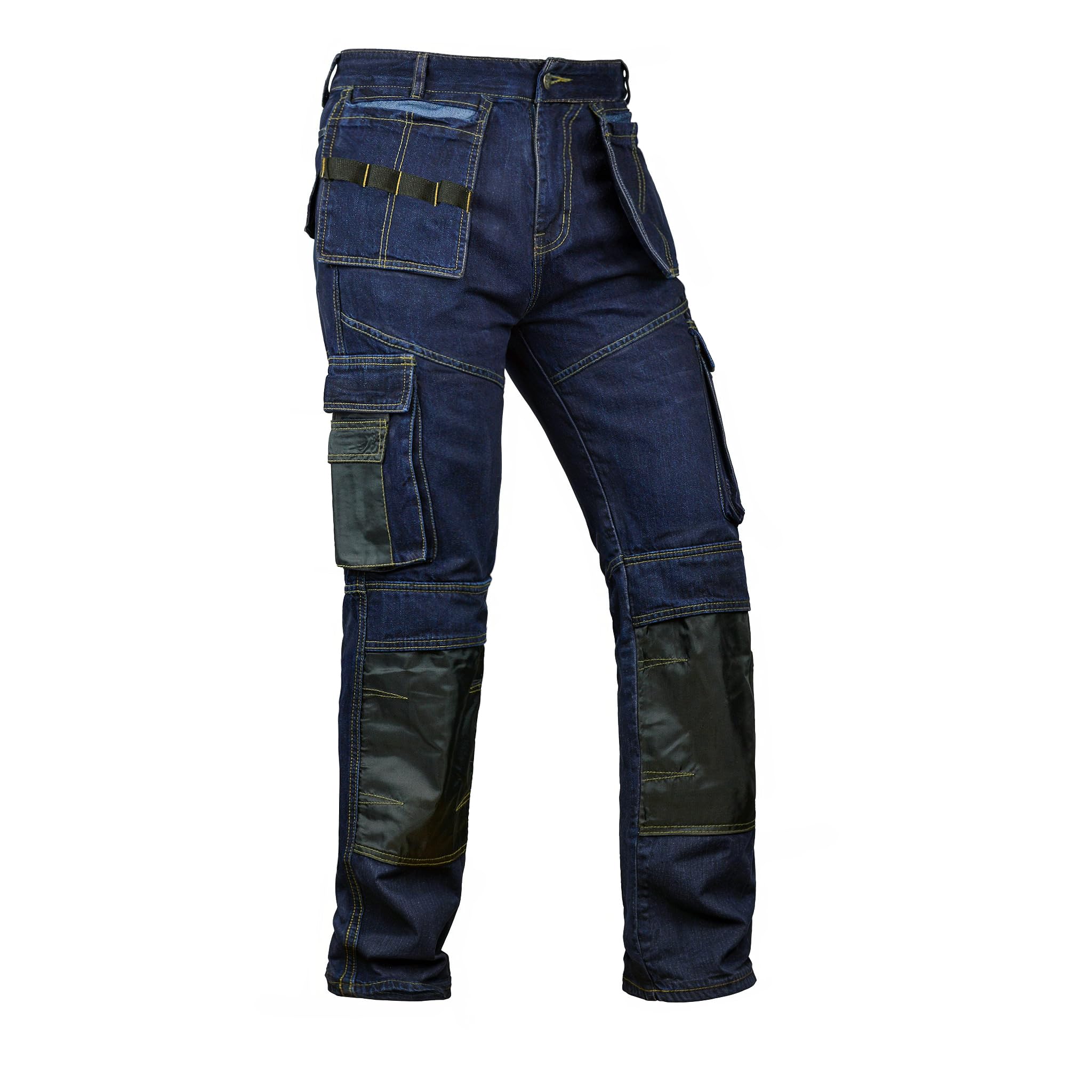 Juicy Trendz Denim Work Pants for Men Construction Heavy Duty